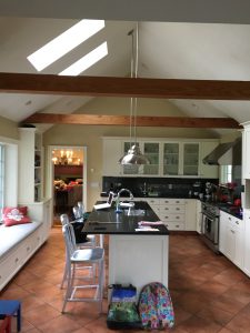 Repaired Radiant in Kitchen
